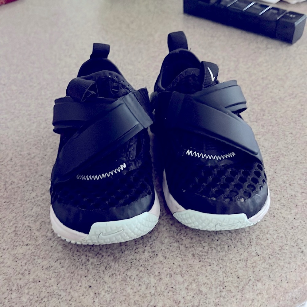 Nike Flex Advance BR PS Dark Smoke Grey Kids Preschool Casual Shoes